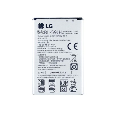 باتری اصلی ال جی LG 59JH ظرفیت 2460 میلی آمپر